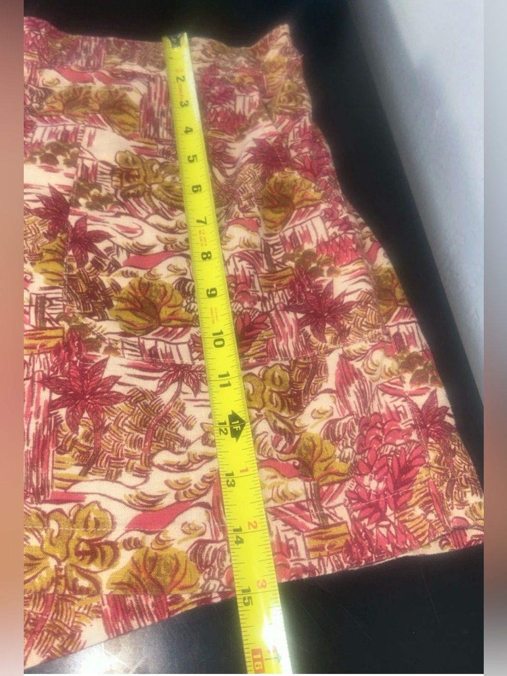 Joie Women's Linen Blend Shorts Elastic Waist Side and Back Pockets Floral MED - Picture 5 of 8